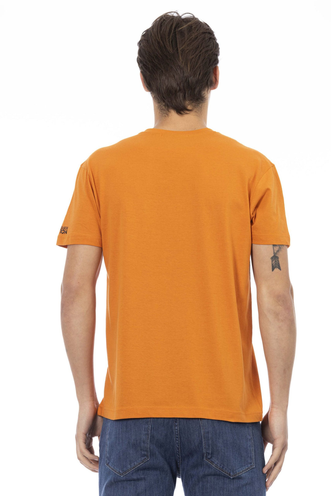 Trussardi Action Orange Cotton T-Shirt