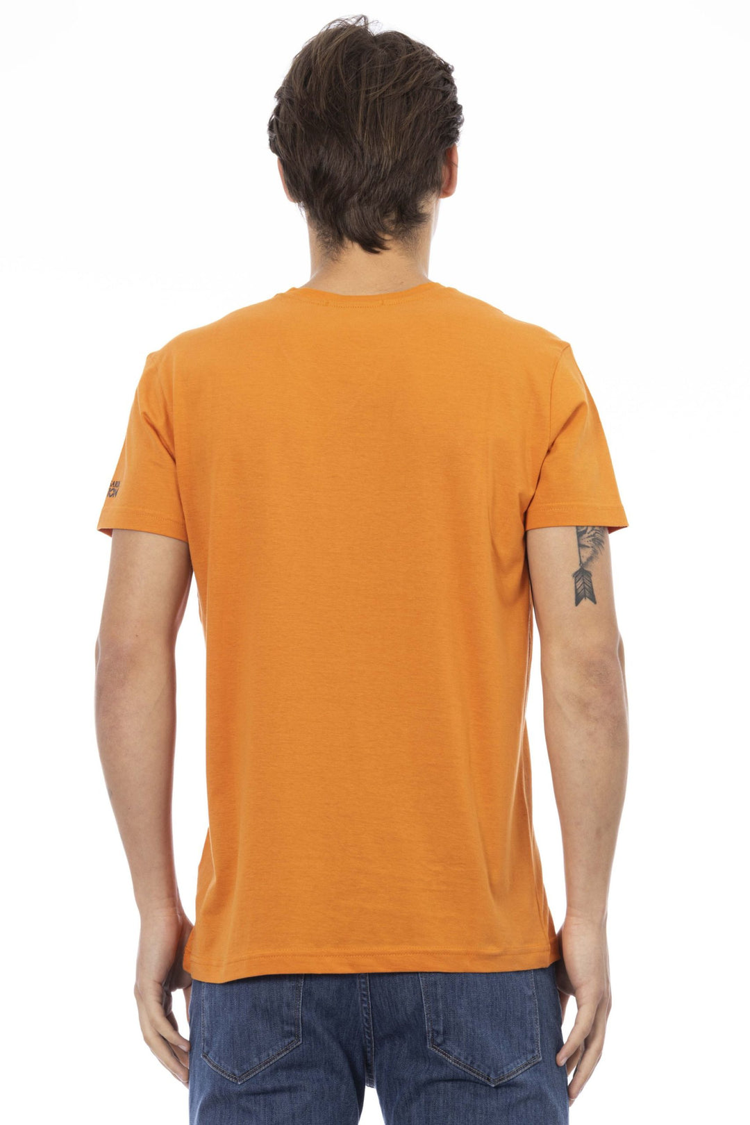 Trussardi Action Orange Cotton T-Shirt