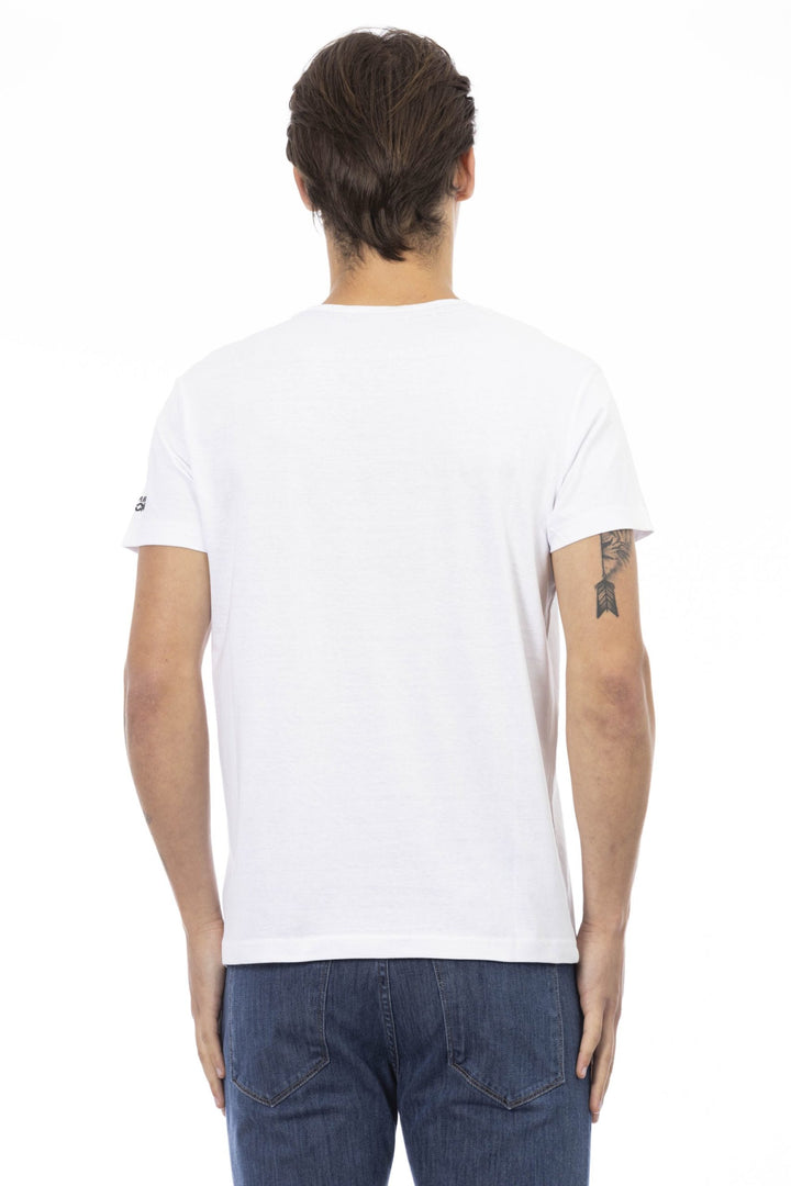 Trussardi Action White Cotton T-Shirt