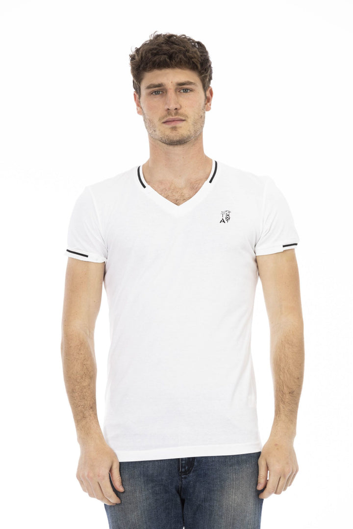 Trussardi Action White Cotton T-Shirt