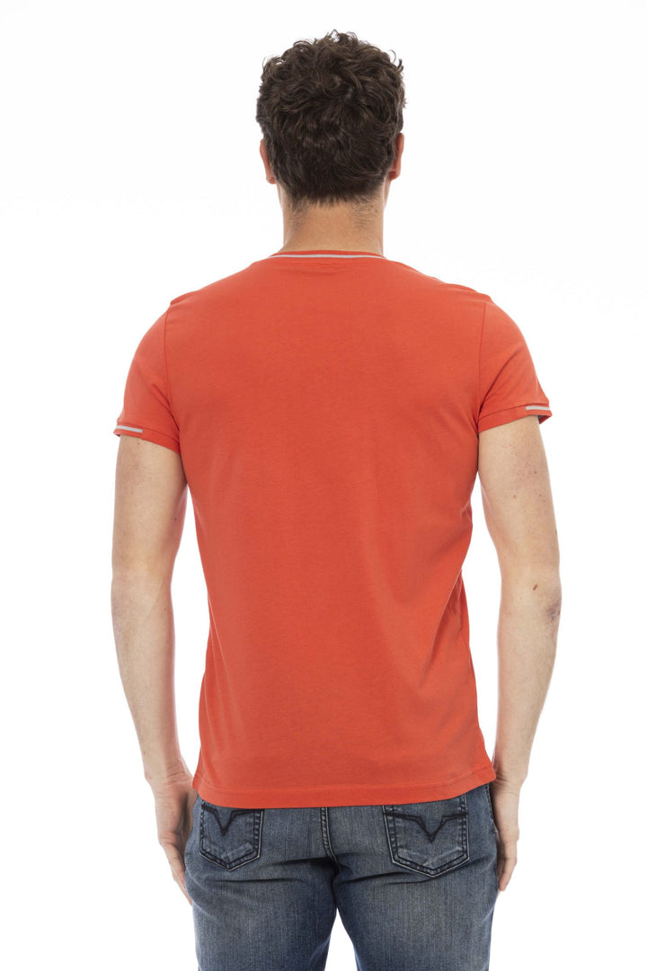 Trussardi Action Orange Cotton T-Shirt