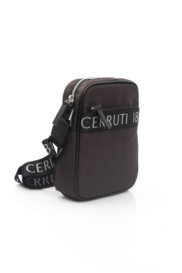 Cerruti 1881 Brown Nylon Messenger Bag