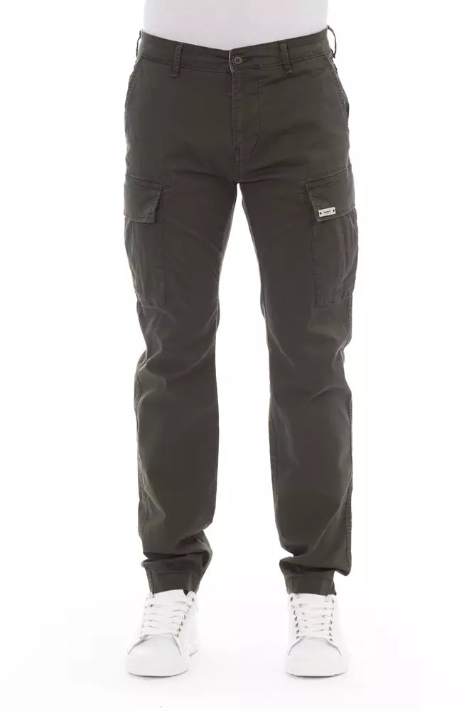 Baldinini Trend Army Cotton Jeans & Pant