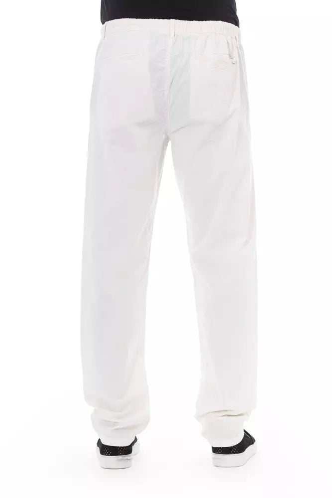 Baldinini Trend White Cotton Jeans & Pant