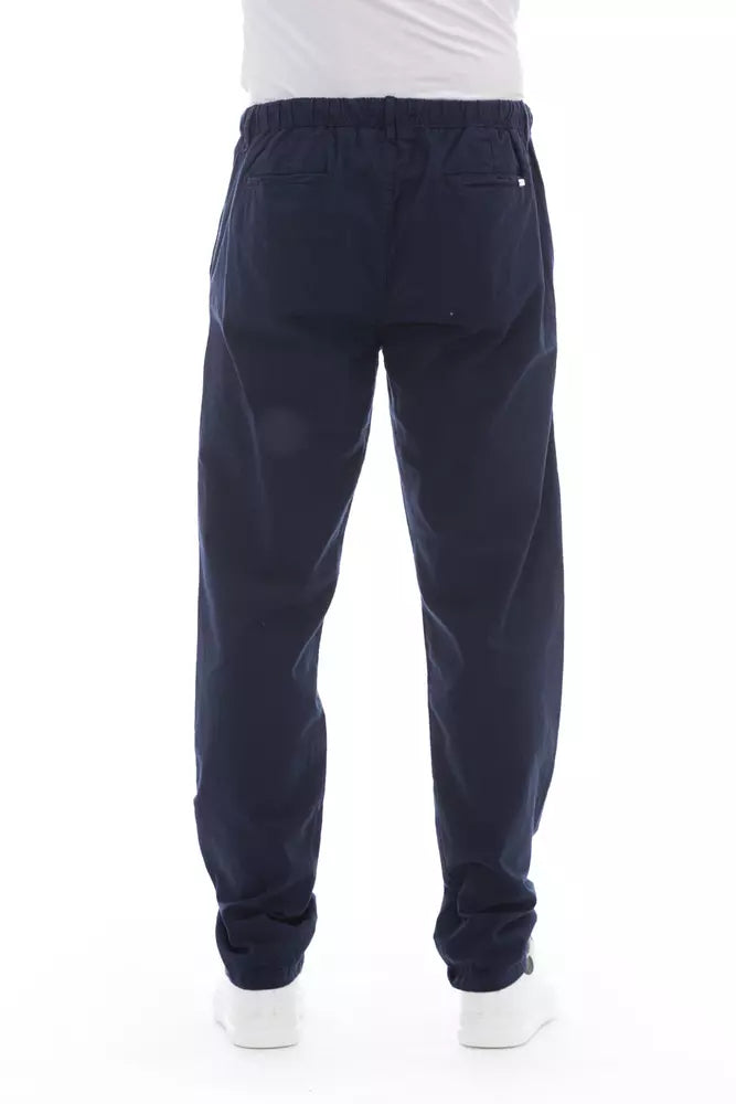 Baldinini Trend Blue Cotton Jeans & Pant