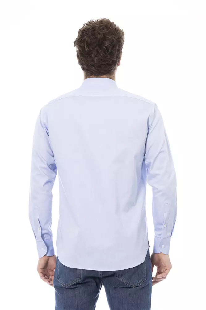 Baldinini Trend Light-blue Cotton Shirt