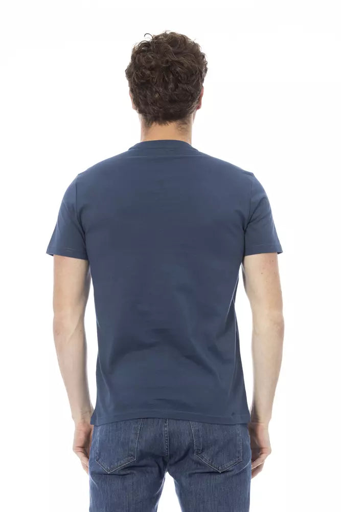 Baldinini trend Blue Cotton T-Shirt