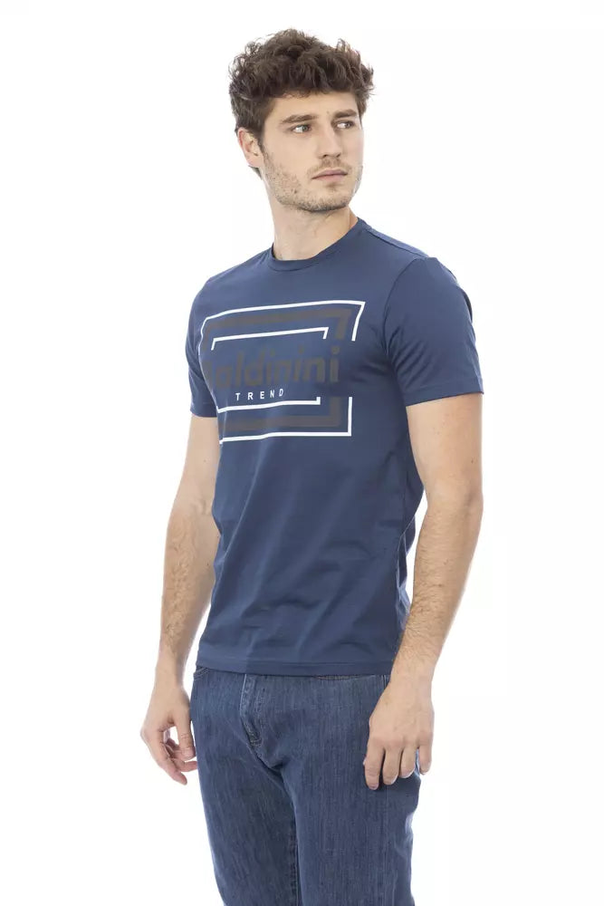 Baldinini trend Blue Cotton T-Shirt