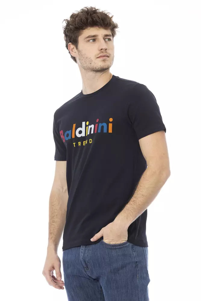 Baldinini trend Blue Cotton T-Shirt