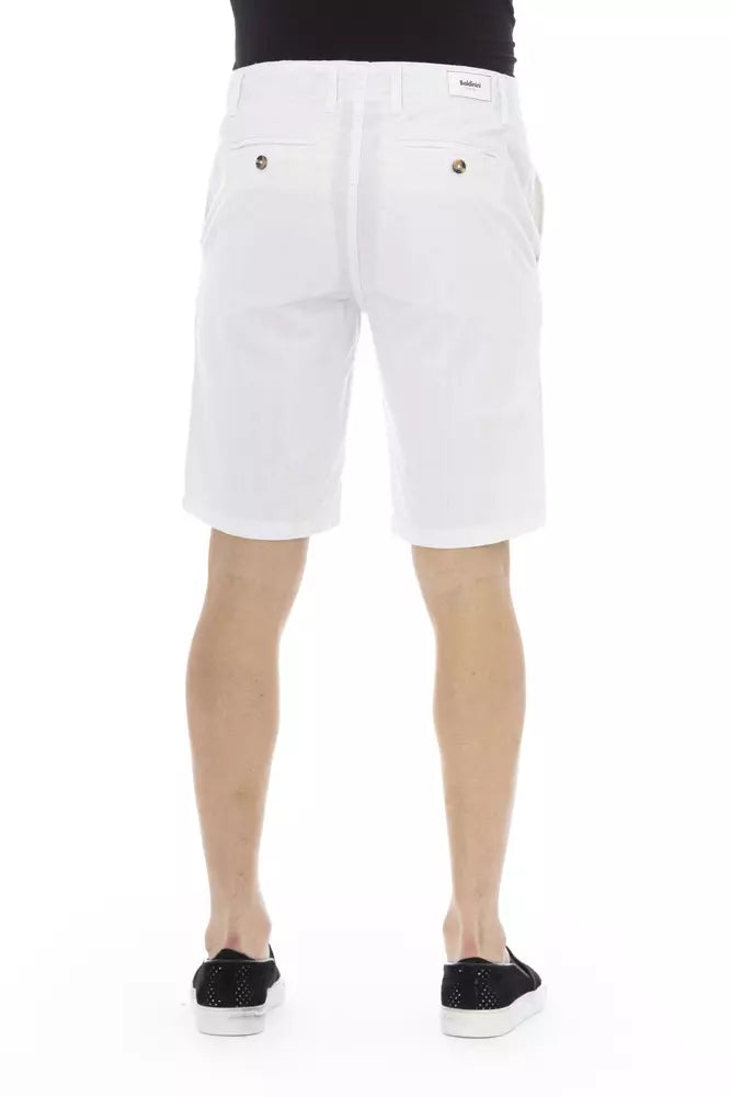 Baldinini Trend White Cotton Short