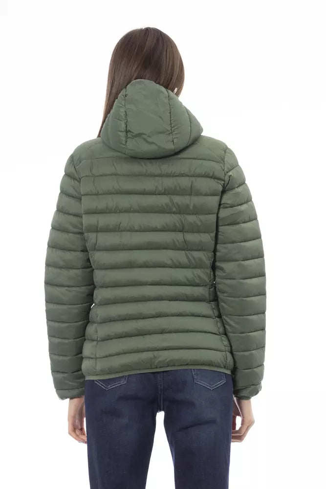 Invicta Green Nylon Jackets & Coat