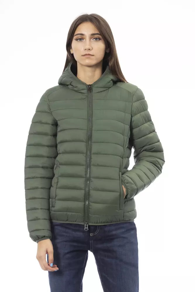 Invicta Green Nylon Jackets & Coat