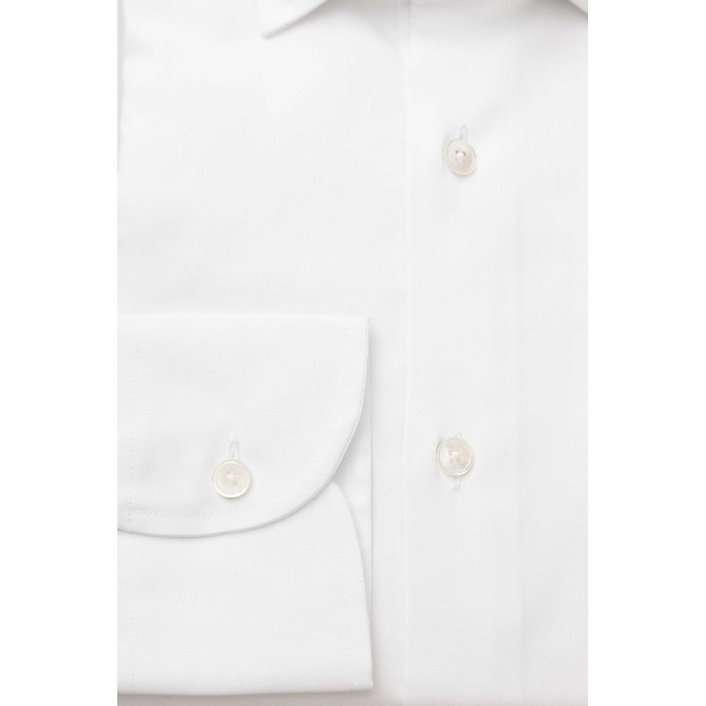 Bagutta White Cotton Shirt