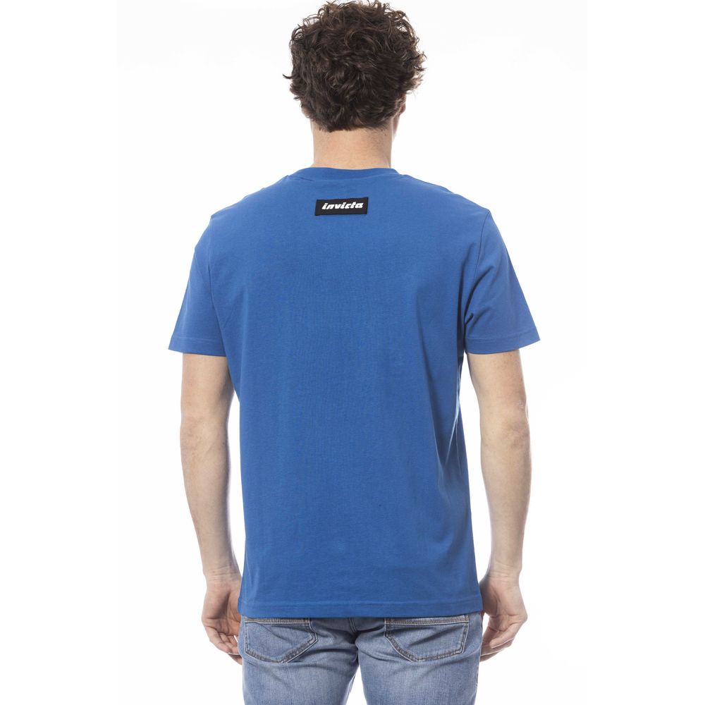 Invicta Blue Cotton T-Shirt