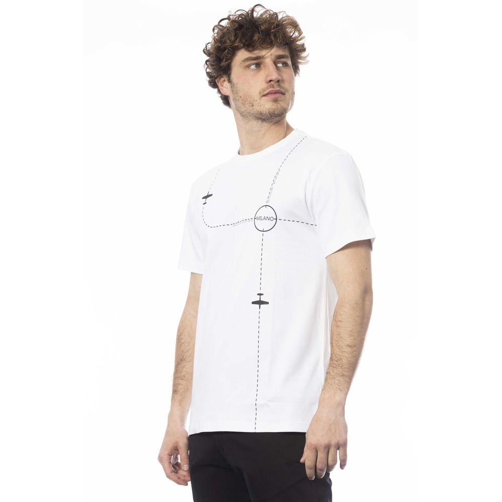 Trussardi White Cotton T-Shirt