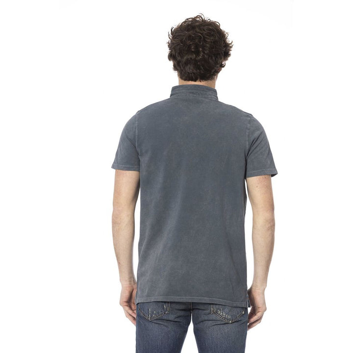 Distretto12 Gray Cotton T-Shirt