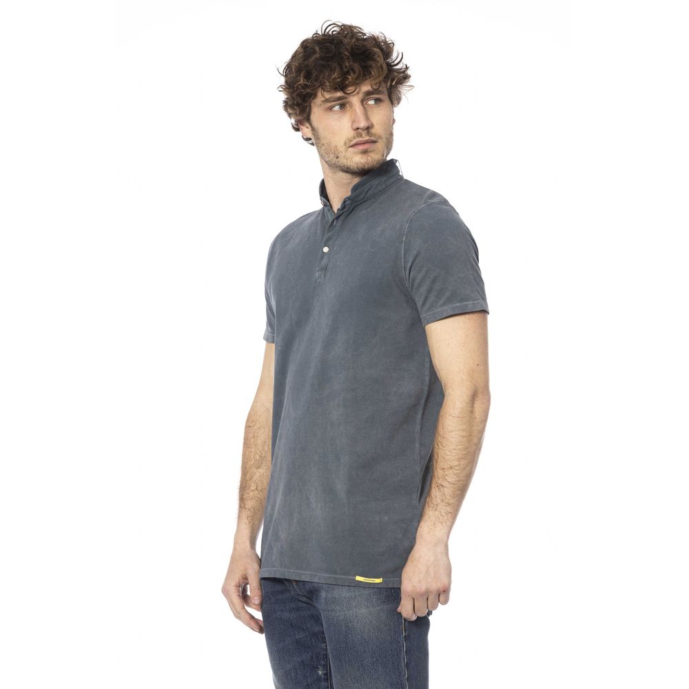 Distretto12 Gray Cotton T-Shirt