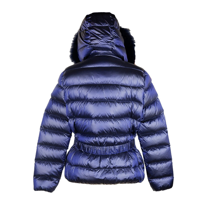 Yes Zee Blue Nylon Jackets & Coat Blue, feed-agegroup-adult, feed-color-Blue, feed-gender-female, Jackets & Coats - Women - Clothing, L, M, S, XL, XS, Yes Zee at SEYMAYKA