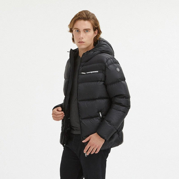 Centogrammi Black Nylon Jacket #men, Black, Centogrammi, feed-1, Jackets - Men - Clothing, L at SEYMAYKA