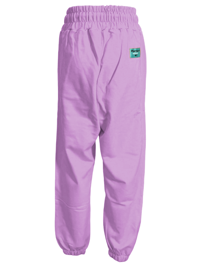 Pharmacy Industry Purple Cotton Jeans & Pant