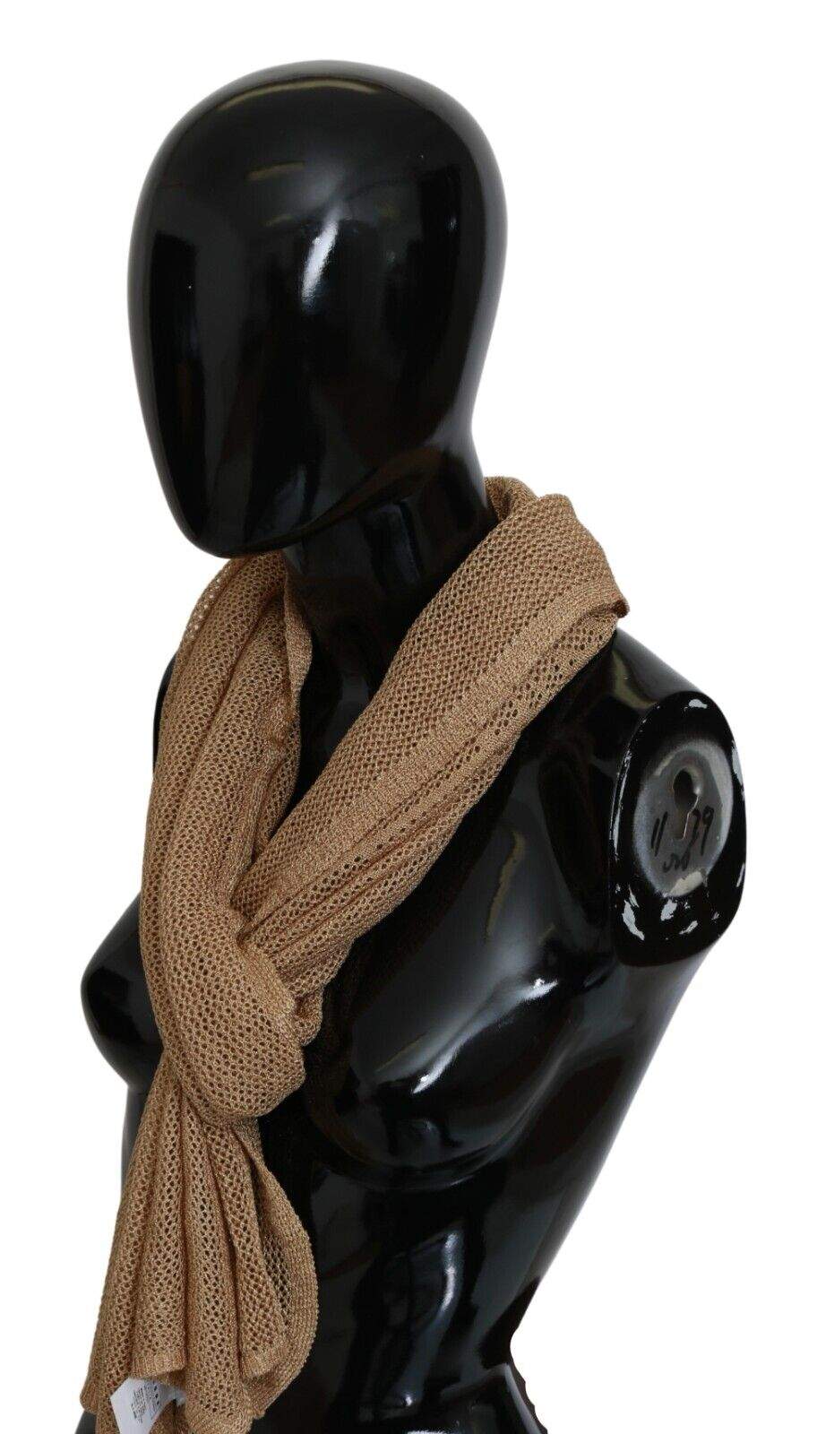 GF Ferre Brown Neck Wrap Winter Shawl Foulard Scarf #men, Brown, feed-1, GF Ferre, Scarves - Men - Accessories at SEYMAYKA