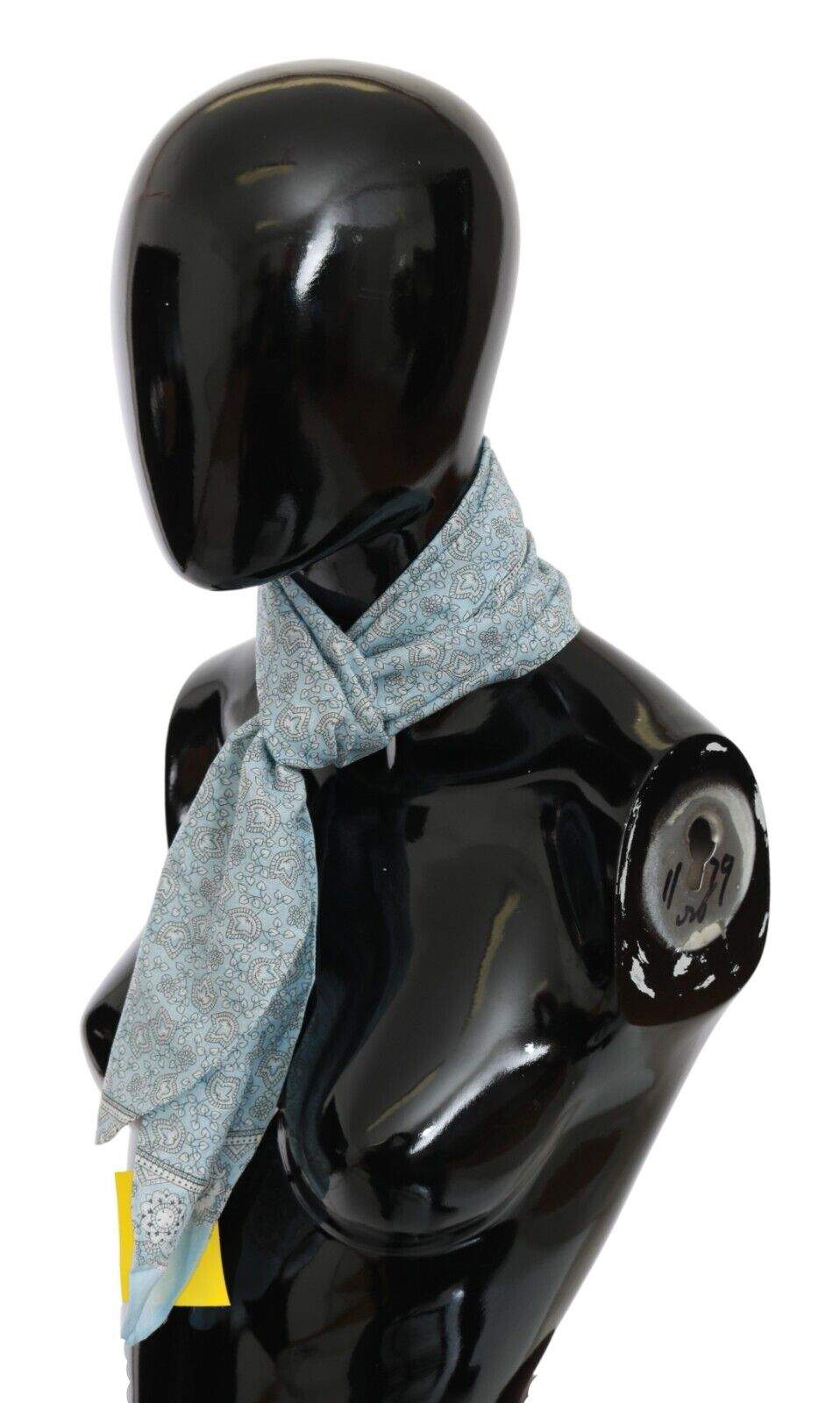 Erno Scervino Light Blue Bandana Wrap Shawl Foulard Scarf #men, Ermanno Scervino, feed-1, Light Blue, Scarves - Men - Accessories at SEYMAYKA