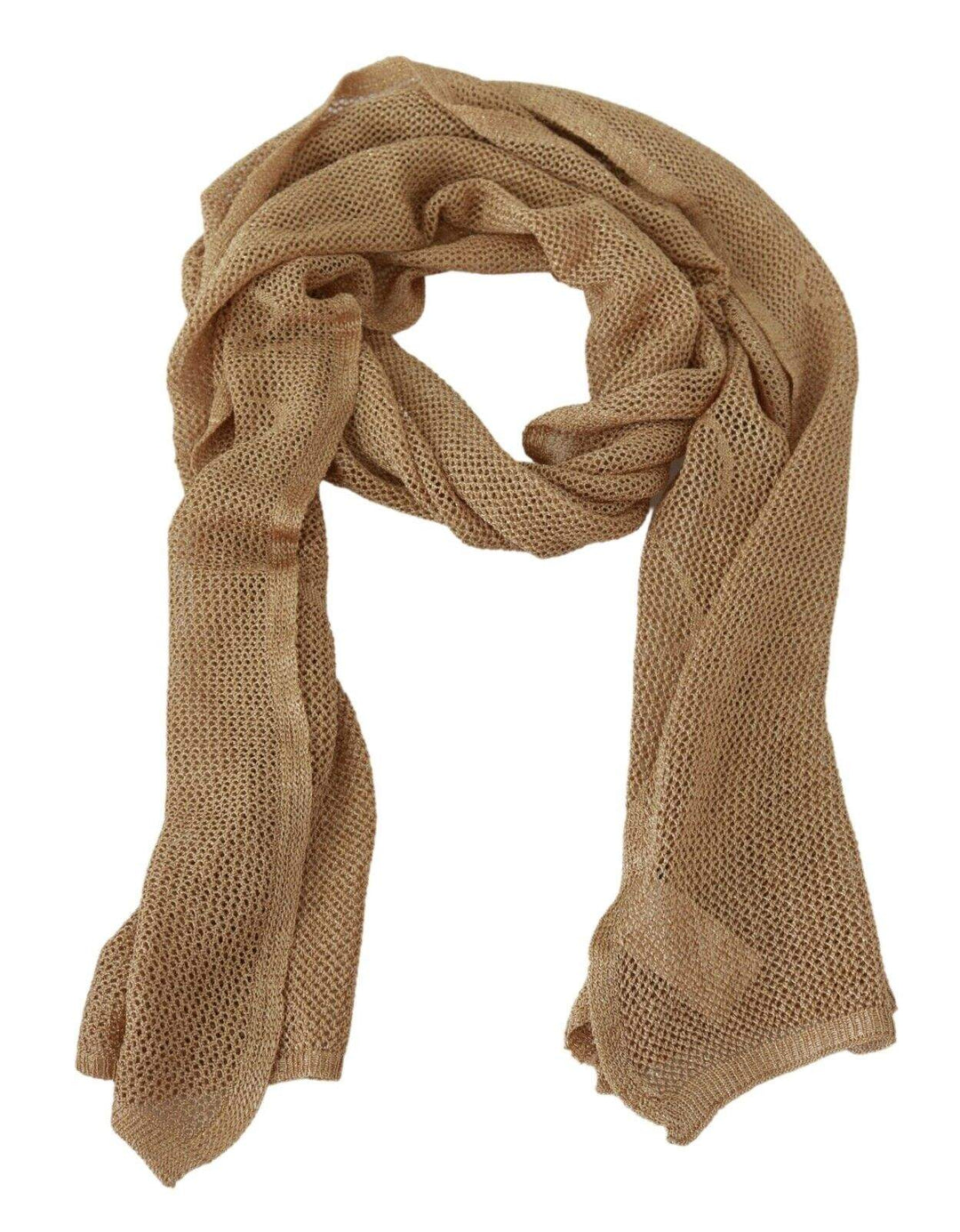 GF Ferre Brown Neck Wrap Winter Shawl Foulard Scarf #men, Brown, feed-1, GF Ferre, Scarves - Men - Accessories at SEYMAYKA