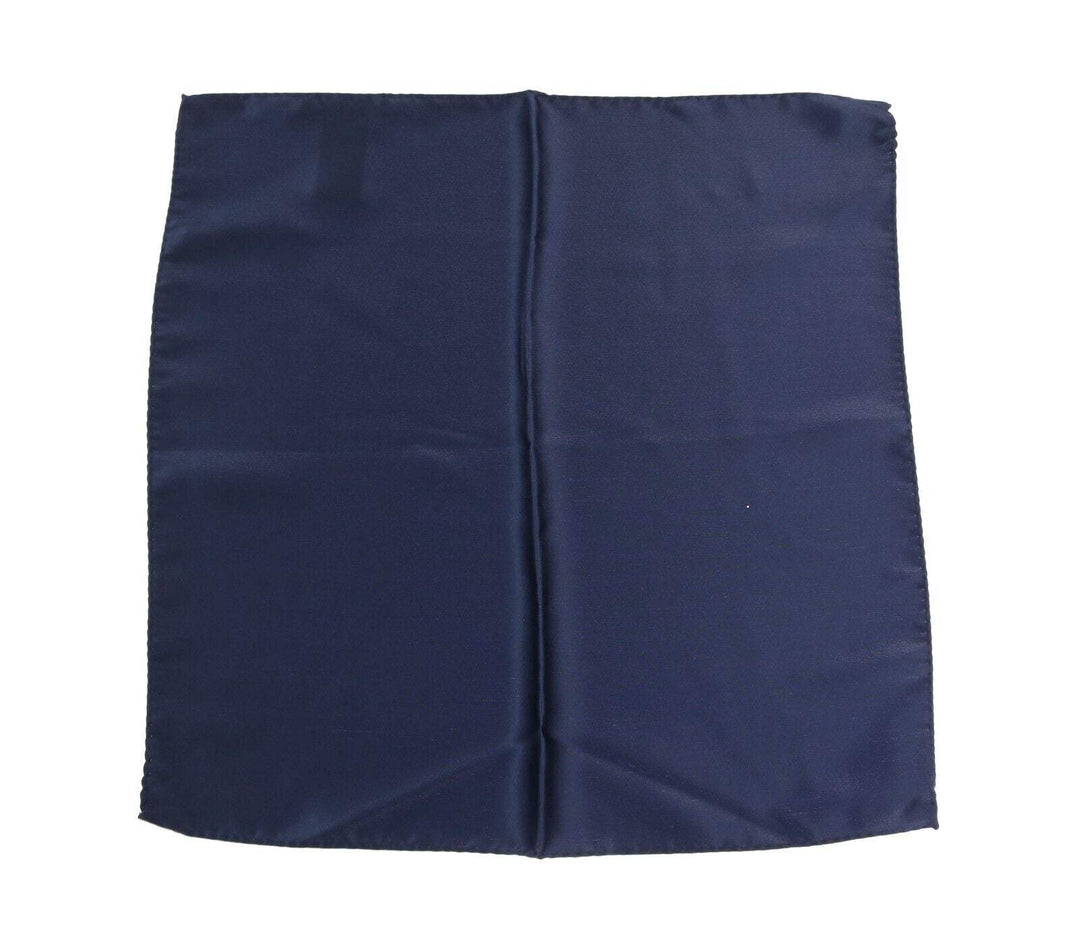 Dolce & Gabbana Blue 100% Silk Square  Handkerchief Scarf #men, Blue, Dolce & Gabbana, feed-1, Scarves - Men - Accessories at SEYMAYKA