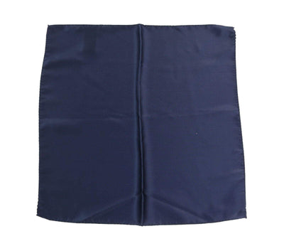 Dolce & Gabbana Blue 100% Silk Square  Handkerchief Scarf #men, Blue, Dolce & Gabbana, feed-1, Scarves - Men - Accessories at SEYMAYKA