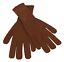 Dolce & Gabbana Brown Cashmere Knitted Hands Mitten s Gloves