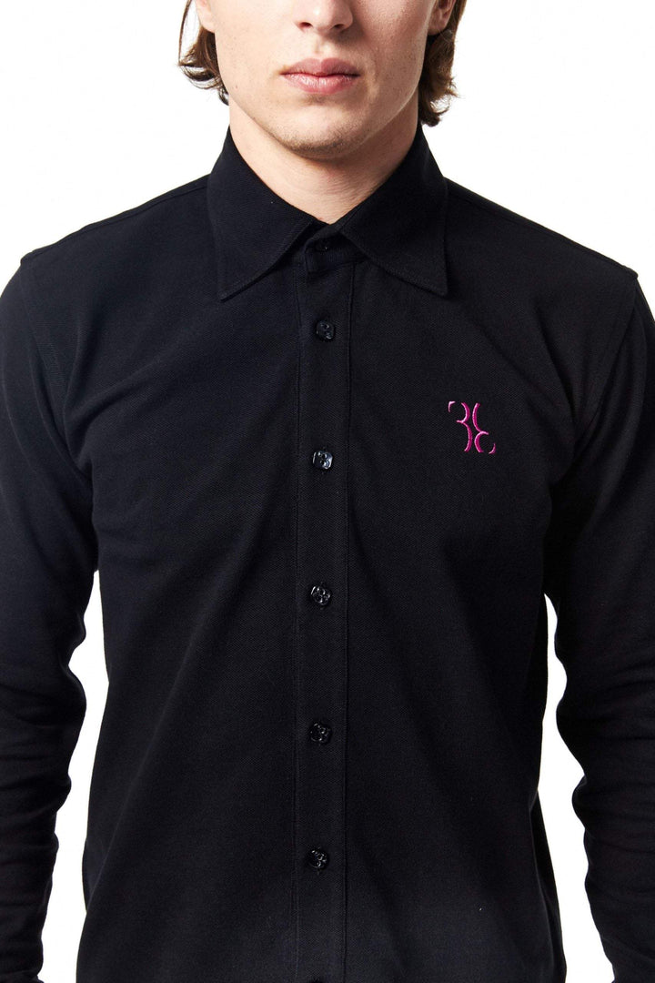 Billionaire Italian Couture regular fit  Shirt #men, Billionaire Italian Couture, Black, feed-agegroup-adult, feed-color-Black, feed-gender-male, S, Shirts - Men - Clothing at SEYMAYKA