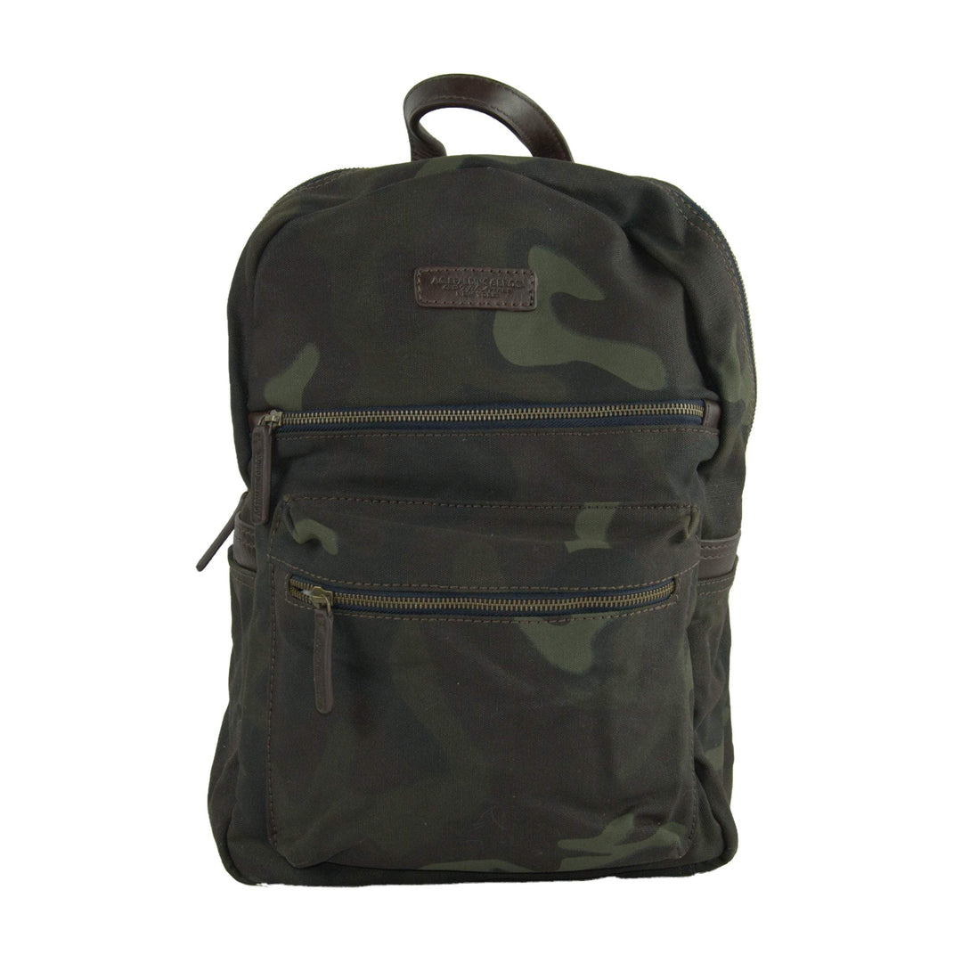 A.G. Spalding & Bros Green Cotton Backpack #men, A.G. Spalding & Bros, Backpacks - Men - Bags, feed-1, Green at SEYMAYKA