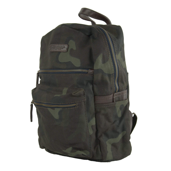 A.G. Spalding & Bros Green Cotton Backpack #men, A.G. Spalding & Bros, Backpacks - Men - Bags, feed-1, Green at SEYMAYKA